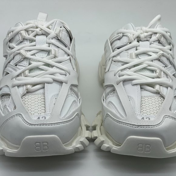 BALENCIAGA Women's Track Cutout Mules Backless Trainers Sneakers Shoes - Picture 5 of 10